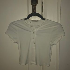 white button up shirt